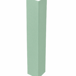 45 x 40 x 1.5mm x 5m Rigid PVC Angle Trim Chartwell Green Grained