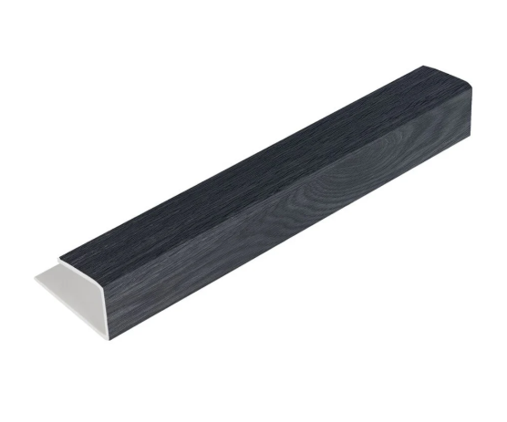 NatureClad Universal Channel Trim for Cladding - Moonlight Anthracite 5m