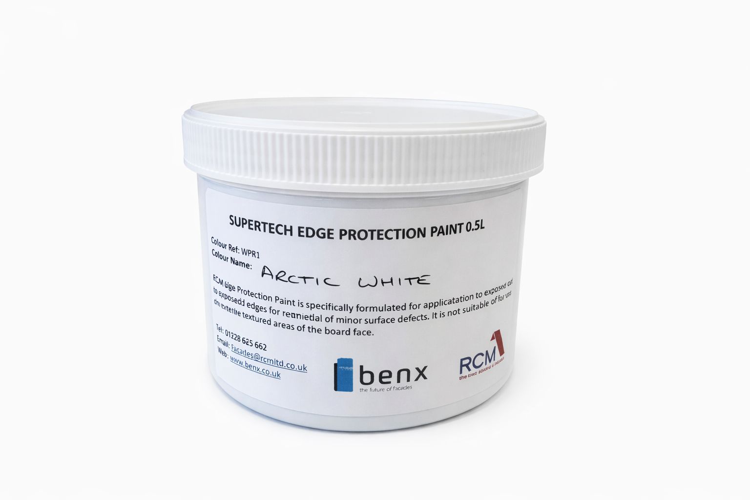 Supertech Touch Up Paint 0.5 litre Arctic White