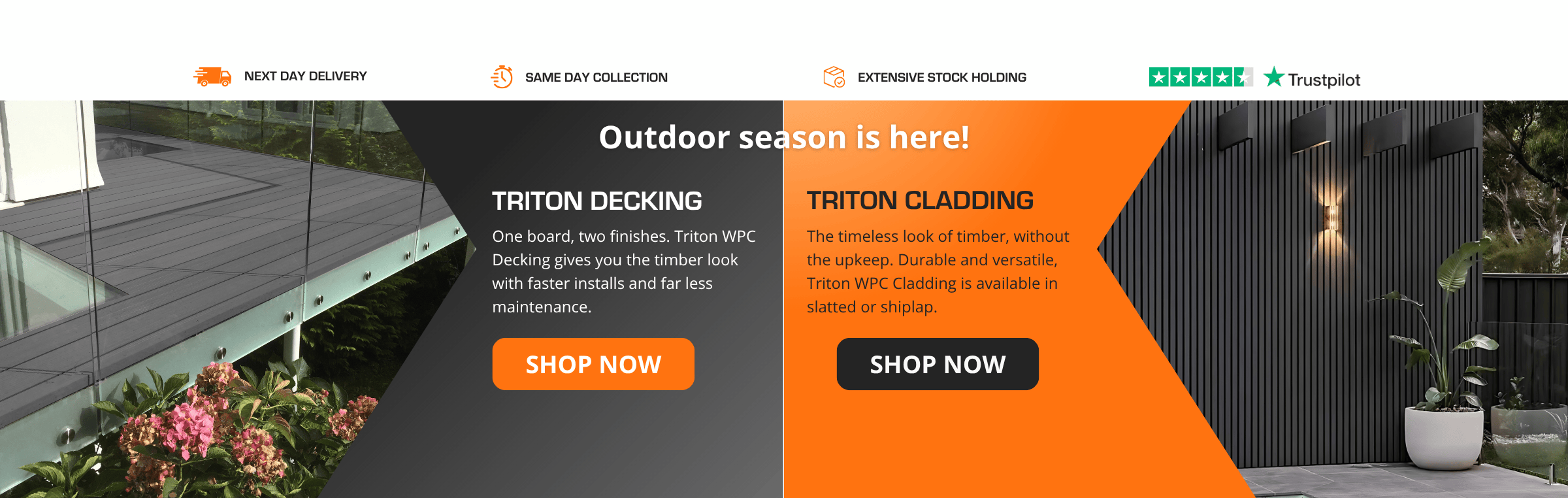 Triton WPC Cladding & Decking