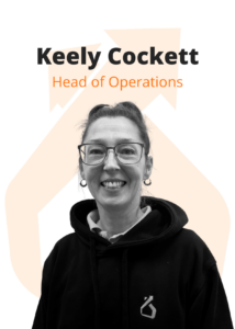 Keely Cockett, Head of Ops