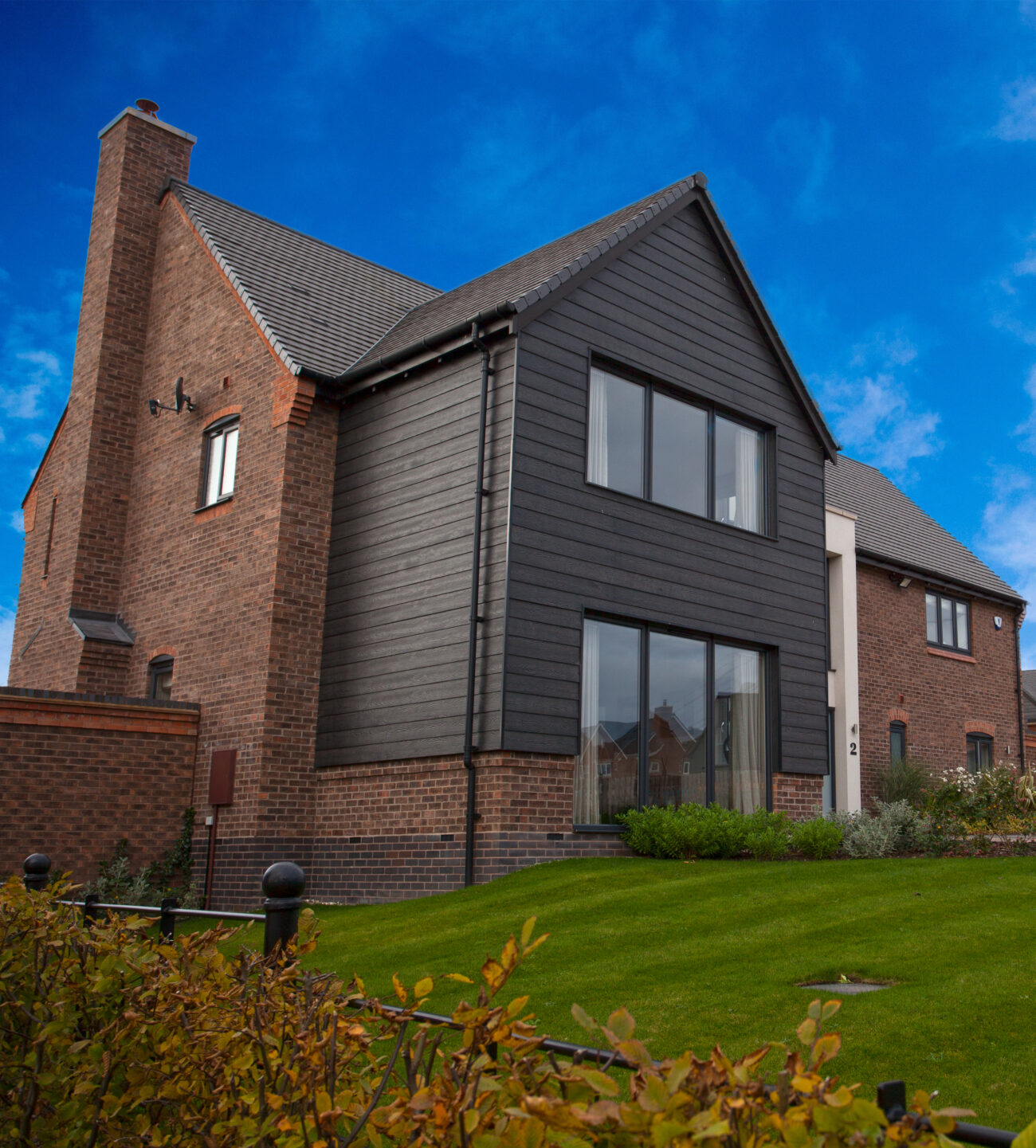 Supertech Weatherboard Cladding Cedar 190mm x 3.66m Anthracite Grey