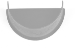 115mm Cast Iron Style Deepflow Internal Stopend Porcelain White