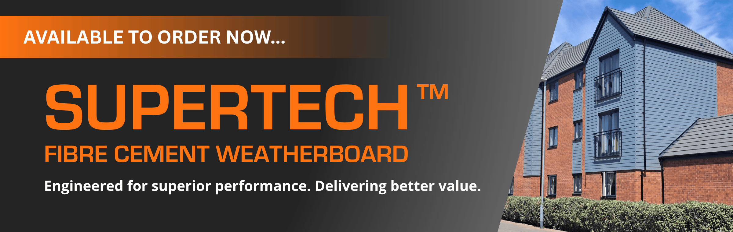 Supertech Fibre Cement Cladding