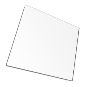 3 x 1220 x 2440mm Foam Sheet White Matt Finish