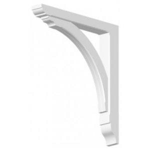 GRP Gallows Bracket White Woodgrain 70 x 630 x 580mm