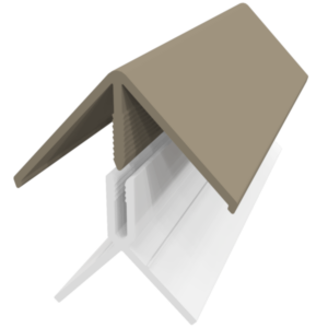 Fortex 2 Part External Corner Trim - Argyl Brown 3m