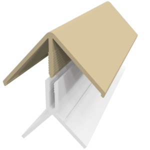 Fortex 2 Part External Corner Trim - Cappucino 3m