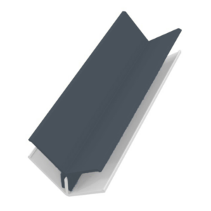 Fortex 2 Part Internal Corner Trim - Anthracite Grey 3m