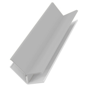 Fortex 2 Part Internal Corner Trim - Misty Grey 3m