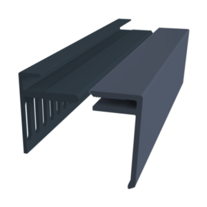 Fortex Vented Starter Trim & Cover Anthracite Grey 3m