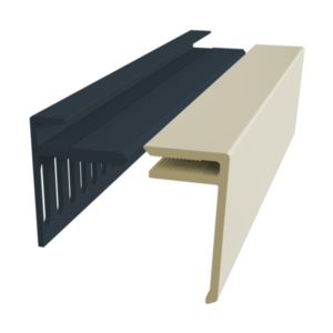 Fortex Vented Starter Trim & Cover Sand 3m