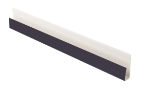 Soffit Edge Channel J Trim 5m Smooth Anthracite Grey RAL7016