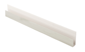 Soffit Edge Channel J Trim 5m White Ash Grained