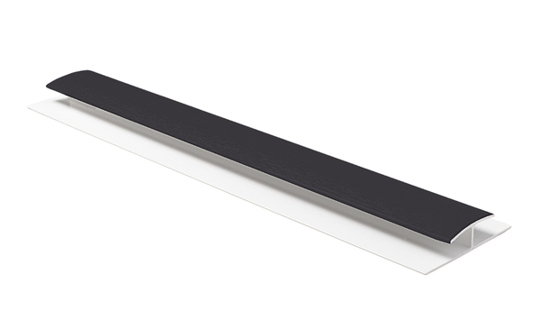 Soffit Joint Trim 1m Anthracite Grey Grained RAL7016