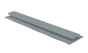 Soffit Joint Trim 5m Light Grey Plain