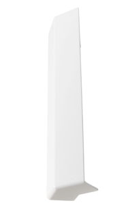 Square External 135 Degree Fascia Corner 300mm White