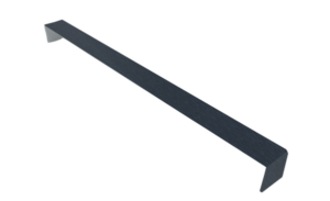 Square Double Ended Fascia Corner 450mm Smooth Anthracite Grey RAL7016