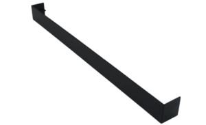 Square Double Ended Fascia Joint 500mm Black Ash Grained
