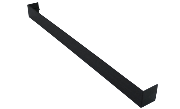 Square Double Ended Fascia Joint 500mm Black Ash Grained
