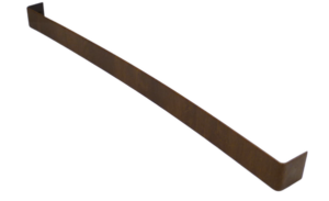 Square Double Ended Fascia Joint 500mm Golden Oak Grained