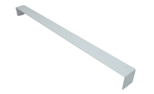 Square Double Ended Fascia Joint 500mm White