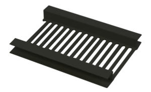 Soffit Vent 75mm x 5m Black (gives 25mm continuous vent)