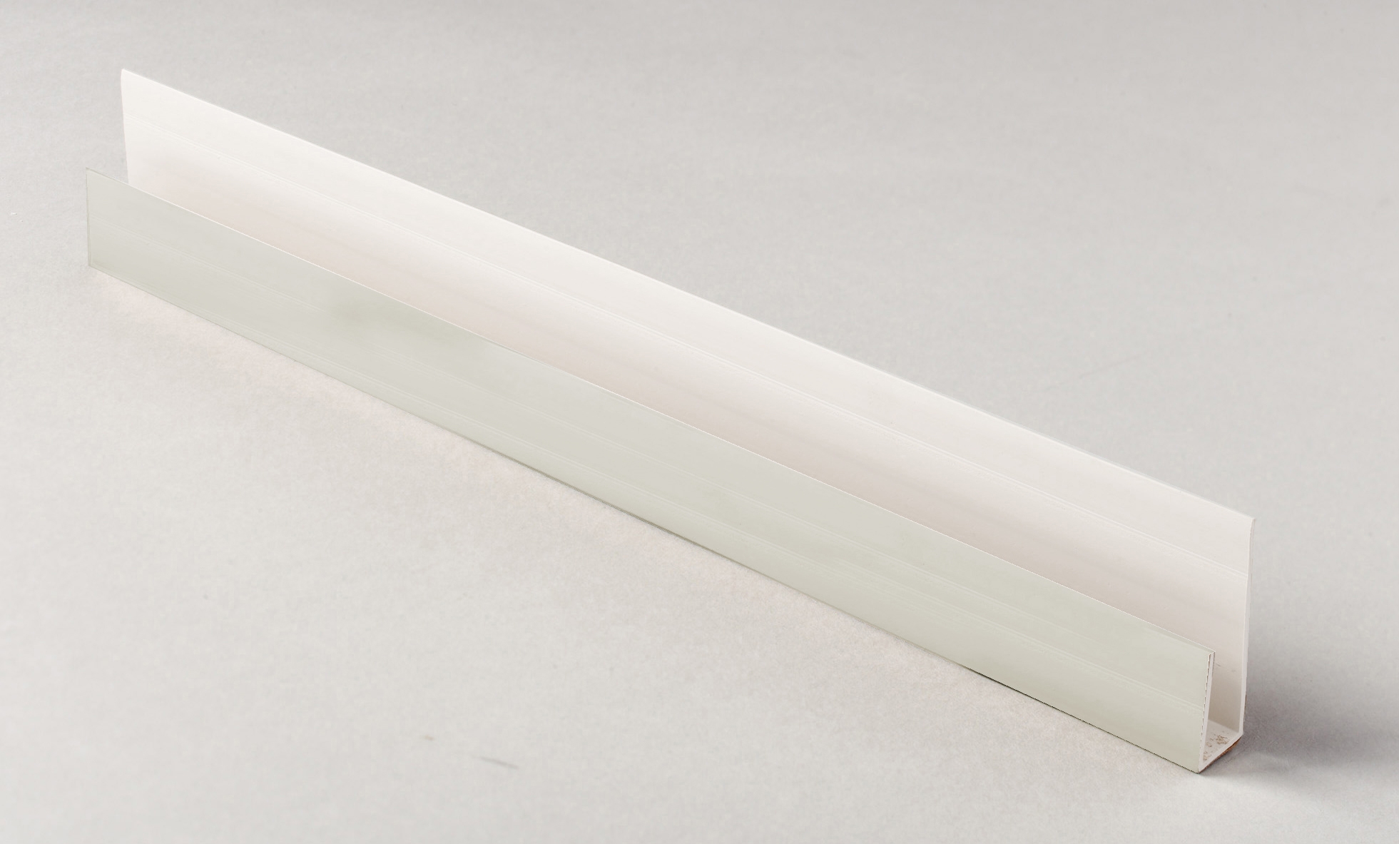Soffit Edge Channel J Trim 5m White Ash Grained