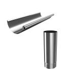 150mm Galvanised Steel Guttering & Downpipes