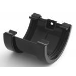 Half Round Gutter Black