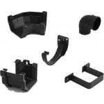 Black PVC Gutter & Pipes